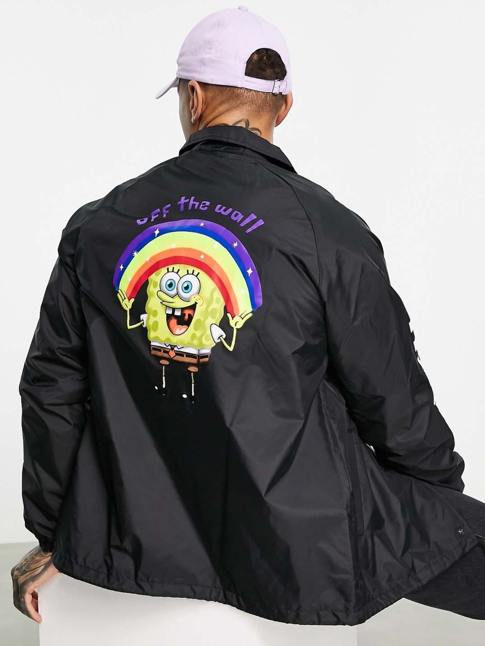 Vans x SpongeBob SquarePants "Imagination" Torrey Coach Jacket - Medium
